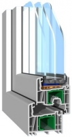PVC-Fenster Streamline